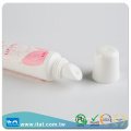 Eco Friendly Lip Gloss Tube avec creme nettoyante pour tube transparent à brosse